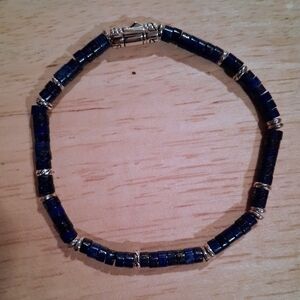 John Hardy Lapis Blue Beaded Bracelet